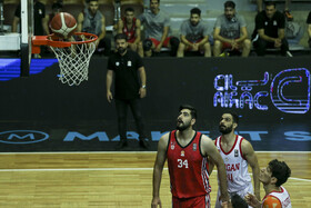 دیدار تیم‌های بسکتبال شهرداری گرگان و خانه بسکتبال خوزستان