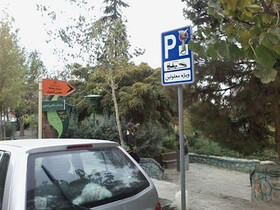 درخواست از راهور برای جریمه خودروهای شخصی پارک شده در محل "پارک خودروهای ویژه معلولان"