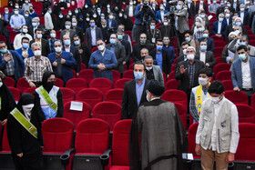 دیدار نخبگان، علما، خانواده شهدا، ایثارگران و جمعی از اقشار مختلف مردم با رییس جمهور