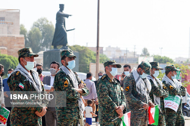 راهپیمایی ۱۳ آبان ۱۴۰۰ در بوشهر