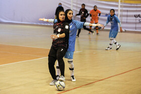 دیدار فوتسال زنان نصر فردیس و پیکان تهران