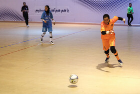 دیدار فوتسال زنان نصر فردیس و پیکان تهران