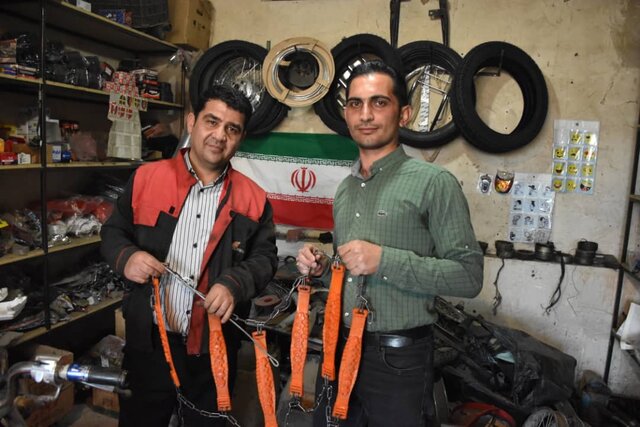 تولید انبوه زنجیر چرخ آسان بند در گرو حمایت مسئولان / نیازمند وام کم بهره هستیم