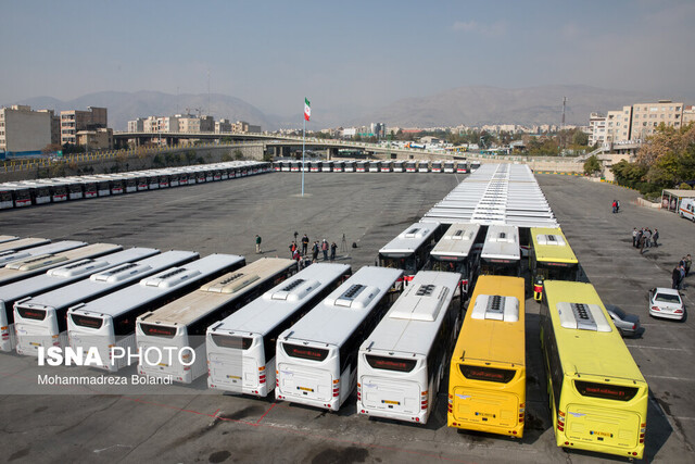 خدمات‌ اتوبوسرانی تهران به شرکت‌کنندگان مراسم سالگرد شهید سلیمانی