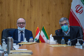 حمیدرضا طیبی رئیس جهاد دانشگاهی و بسام بشیر ابراهیم وزیر علوم سوریه