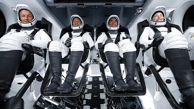 فضانوردان ماموریت "کرو-۳" راهی ایستگاه فضایی شدند