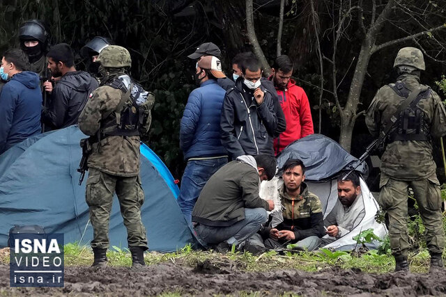 ویدئو / ادامه مناقشه بلاروس و اروپا و تشدید فشار بر پناهجویان