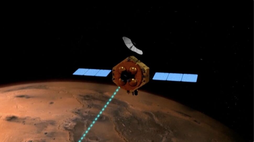 کاوشگر مریخی تیان-ون-۱ تغییر مدار داد