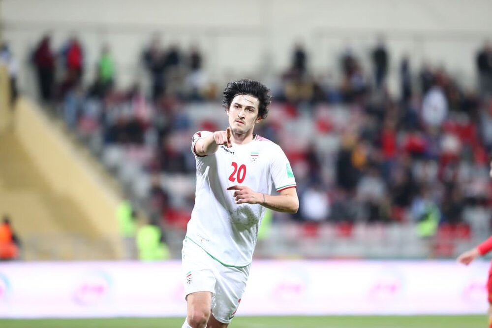 پیروزی تیم ملی ایران مقابل لبنان در نیمه اول