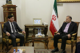 دیدار سفیر ایران در روسیه با رییس جمهور منطقه «کالمیکیا»