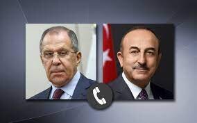 حمایت وزیران خارجه روسیه و ترکیه از اقدانات دولت قزاقستان برای برقراری ثبات
