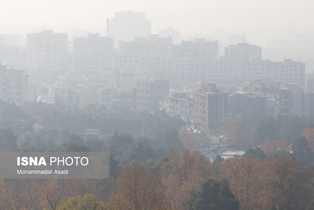 آلودگی هوای مناطق پرتردد تهران