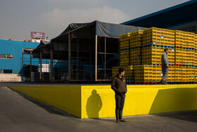 بخش بارگیری کارخانه بهنوش ایران