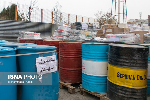 عکس تزئینی است کشف فرآوردههای نفتی قاچاق در تهرانپارس