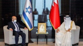 دیدار وزیر خارجه بحرین با مشاور امنیت داخلی رژیم صهیونیستی