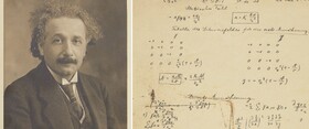حراج ارزشمندترین دست‌نوشته‌ "اینشتین"