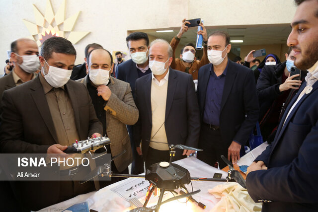 رونمایی از کوادکوپتر شناساگر افراد گمشده و آسیب­‌دیده در اردبیل