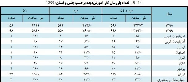 افزایش تعداد بازرسان کار آموزش دیده