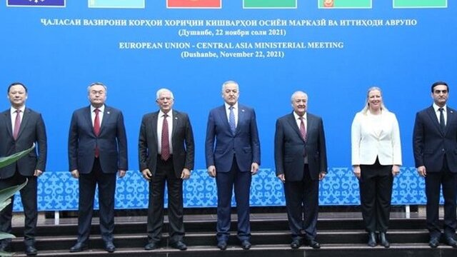 برگزاری نشست اتحادیه اروپا و وزرای خارجه کشورهای آسیای مرکزی در دوشنبه