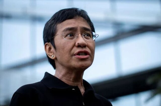 ماریا رسا، خبرنگار فیلیپینی برنده جایزه صلح نوبل خبرنگار فیلیپینی برنده نوبل ترک کشورش به دلیل اتهامات مطرح را رد کرد