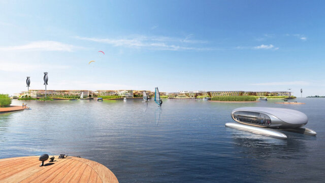 شهر شناور سازمان ملل برای مقابله با تغییرات اقلیمی