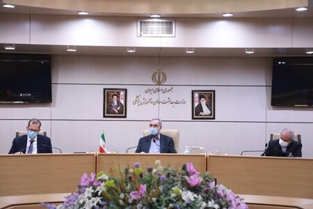 عکس از سایت وزارت بهداشت. جهش قابل توجه سرعت واکسیناسیون علیه کرونا در ایران