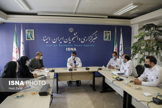 بازدید سرپرست اورژانس تهران از ایسنا بازدید سرپرست اورژانس تهران از ایسنا