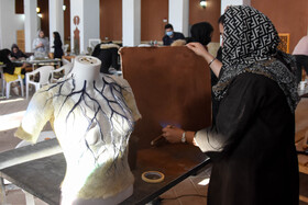 سمپوزیوم ملی هنر در قاب در شهرستان مهدیشهر استان سمنان