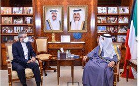 رایزنی باقری با وزیر امور  خارجه کویت