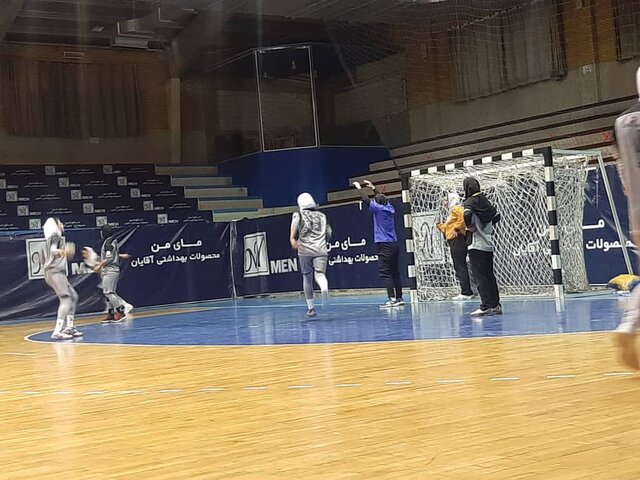 آغاز مرحله پایانی اردوی تیم ملی هندبال زنان قبل از مسابقات جهانی