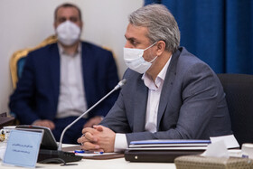 سید رضا فاطمی امین، وزیر صنعت، معدن و تجارت در اولین جلسه «شورای عالی فضایی» در دولت سیزدهم
