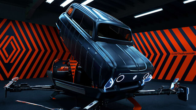 "رنو ۴" در جشن تولد ۶۰ سالگی خود به پرواز درآمد!