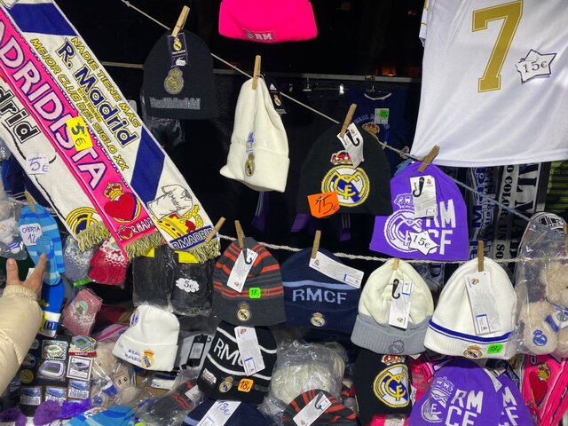 نادری و زارع در ورزشگاه سانتیاگو برنابئو