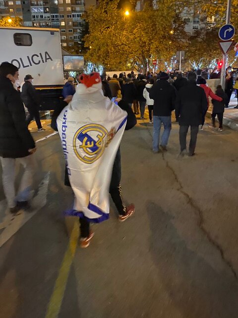 نادری و زارع در ورزشگاه سانتیاگو برنابئو