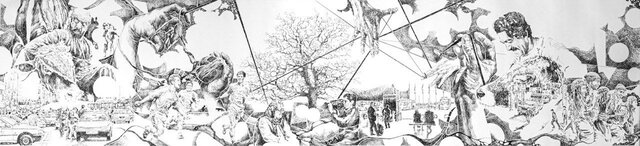 طراحیهایی از حال و هوای ذهنی یک هنرمند