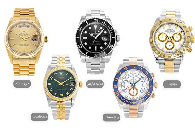 جدیدترین لیست قیمت ساعت های رولکس بازار تهران