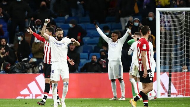 تثبیت صدرنشینی رئال مادرید در دیداری دشوار مقابل بیلبائو تثبیت صدرنشینی رئال مادرید در دیداری دشوار مقابل بیلبائو