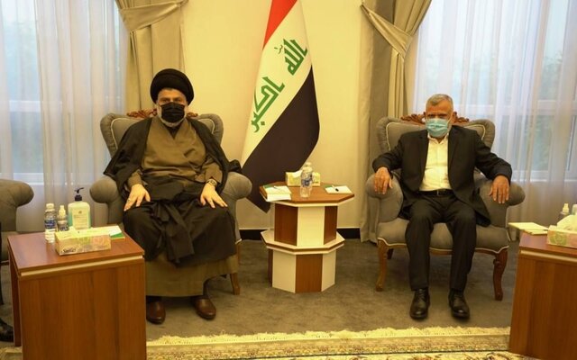 نشست هیئت هماهنگی گروههای شیعی در منزل هادی العامری