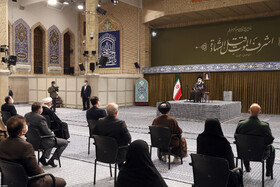 دیدار دستاندرکاران کنگره شهدای استان ایلام با مقام معظم رهبری 5