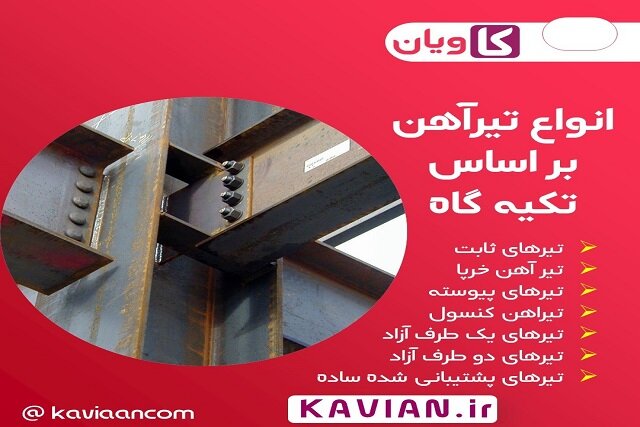 معرفی انواع تیرآهن