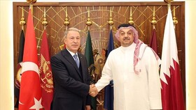 رایزنی وزرای دفاع ترکیه و قطر پیش از سفر اردوغان به دوحه