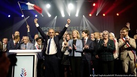 اولین کمپین انتخاباتی راست افراطی فرانسه به آشوب کشیده شد