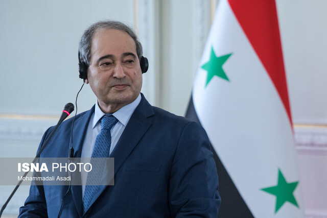 فیصل مقداد: موفقیت مذاکرات وین منوط به تصمیم واشنگتن و هم پیمانان اروپایی آن است فیصل مقداد: موفقیت مذاکرات وین منوط به تصمیم واشنگتن و هم پیمانان اروپایی آن است