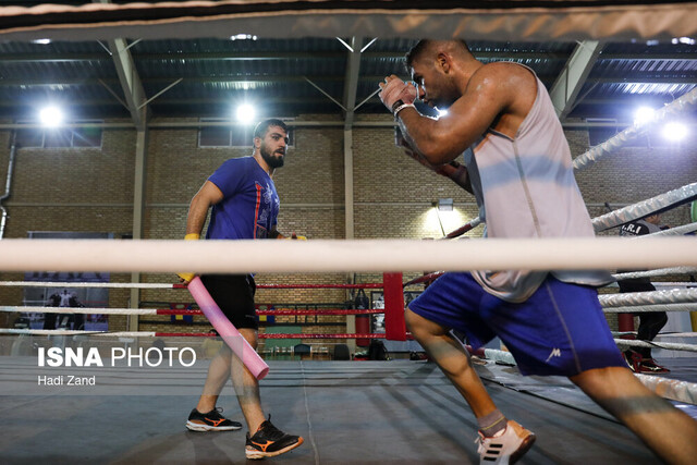 باخت بوکسورهای ایران برابر گرجستان باخت بوکسورهای ایران برابر گرجستان