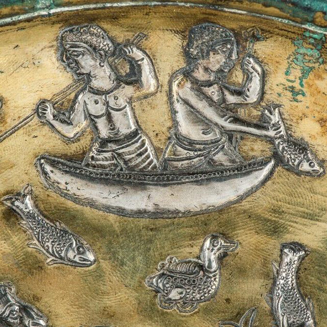 بشقاب ساسانی از تهران به رشت رفت