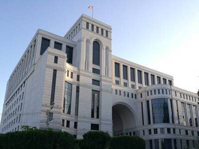 وزارت خارجه ارمنستان ارمنستان از باکو خواست از "لفاظی و اقدامات تحریکآمیز" دست بردارد