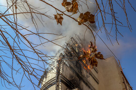 آتش‌سوزی در پاساژ اباصالح مهدی (ع) - کرمان