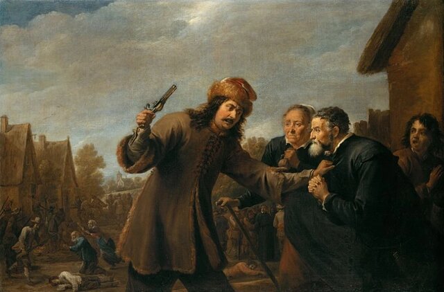 نقاشی هایی که تحت تاثیر جنگی ۳۰ ساله خلق شدند