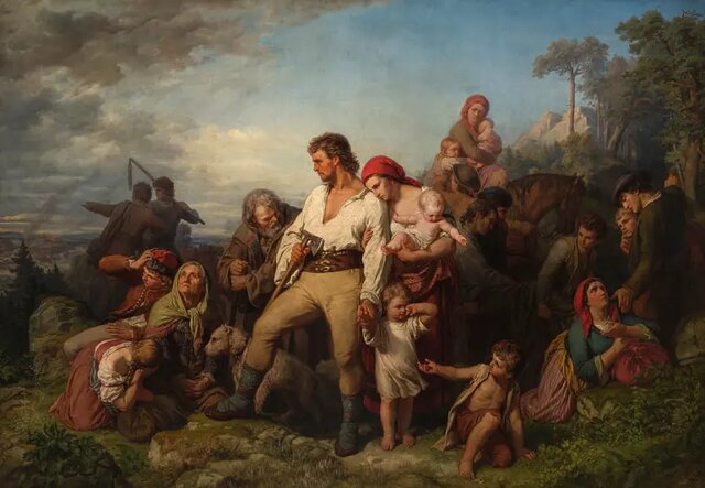 نقاشی هایی که تحت تاثیر جنگی ۳۰ ساله خلق شدند