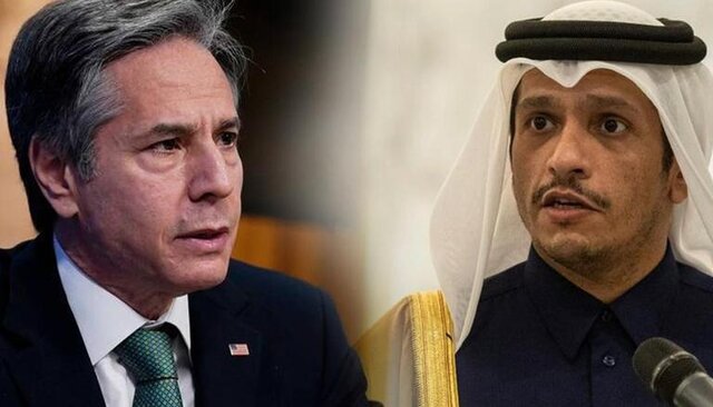 گفت‌وگوی وزرای خارجه آمریکا و قطر درباره ایران